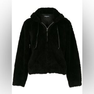 Kensie Black Teddy Jacket